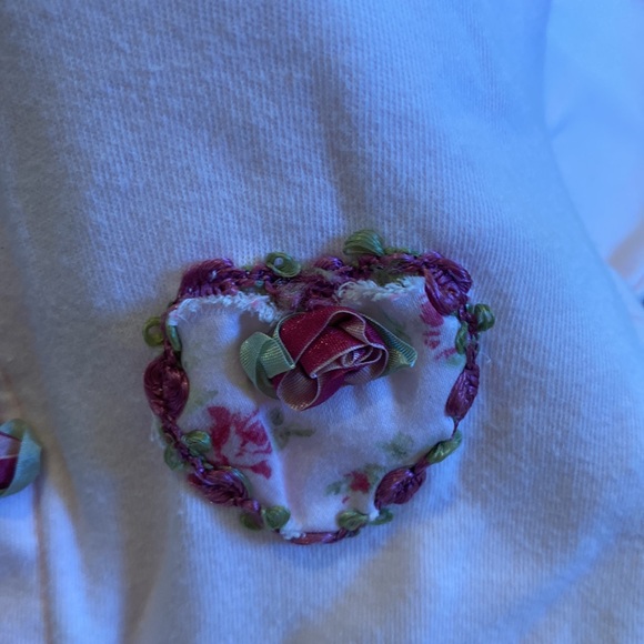 Too Sweet floral girls onesie - Picture 3 of 5